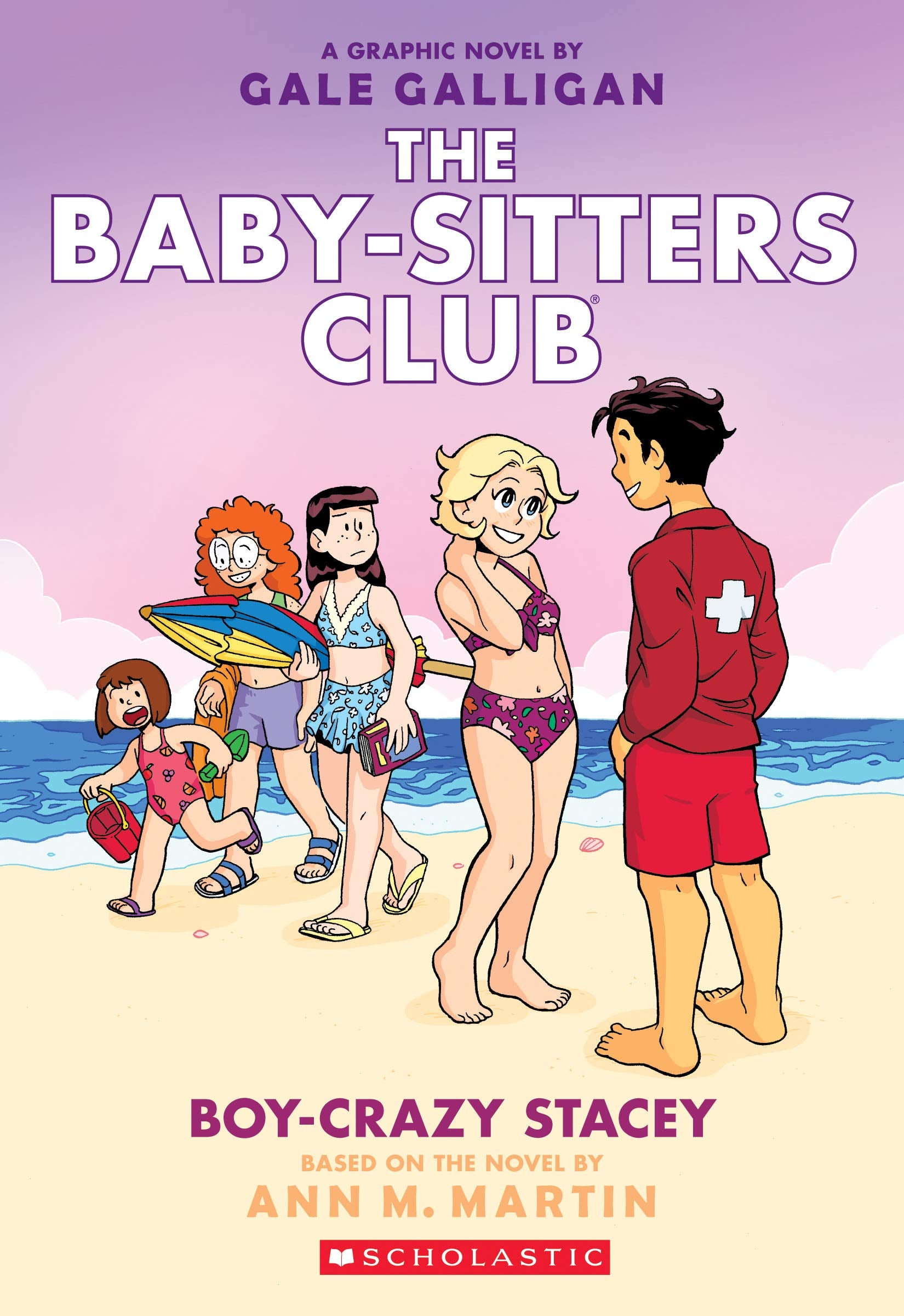 Boy-Crazy Stacey: A Graphic Novel (The Baby-Sitters Club #7) (7) The Happy Book Stack