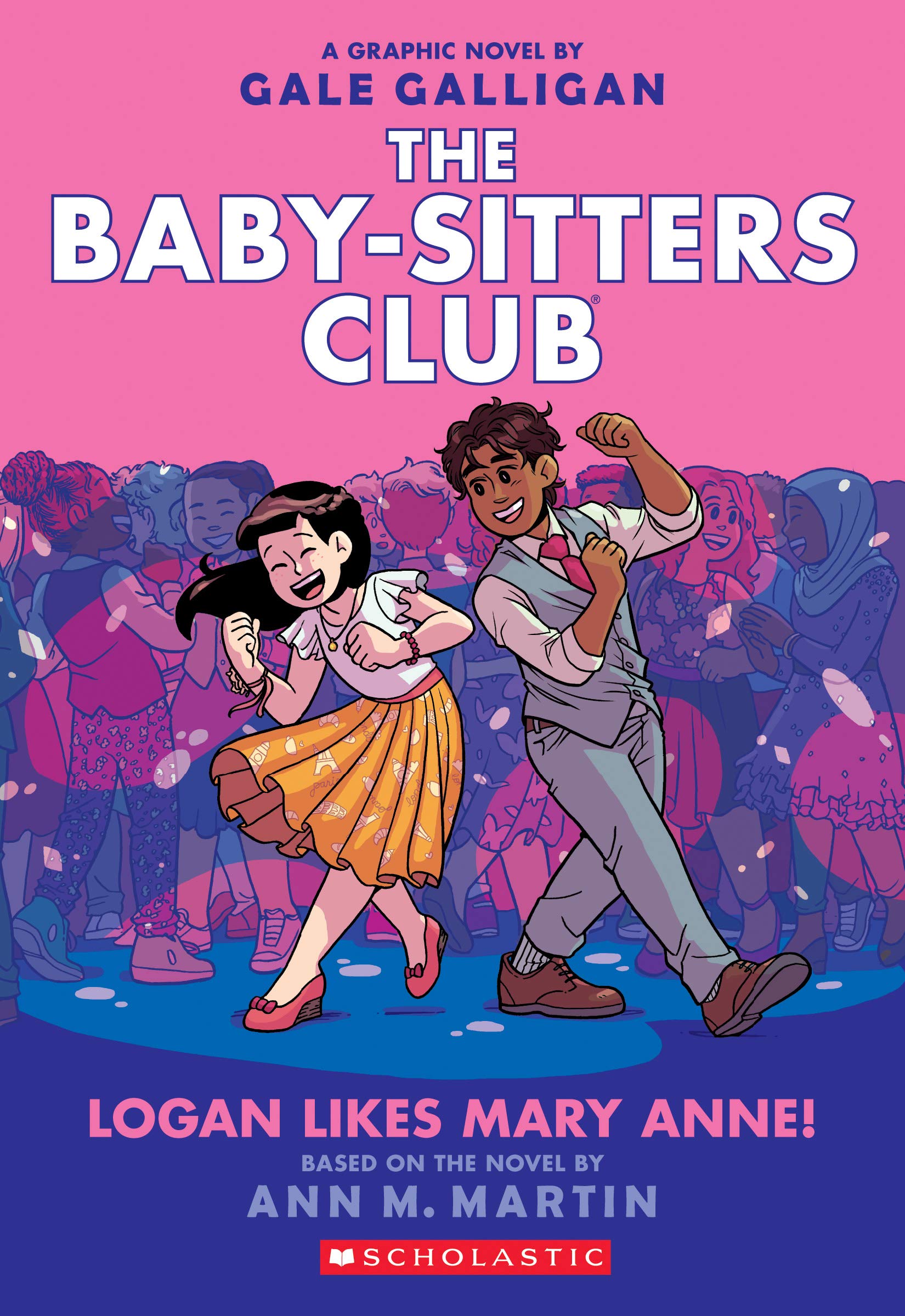 Logan Likes Mary Anne!: A Graphic Novel (The Baby-Sitters Club #8) (8) (The Baby-Sitters Club Graphix) The Happy Book Stack