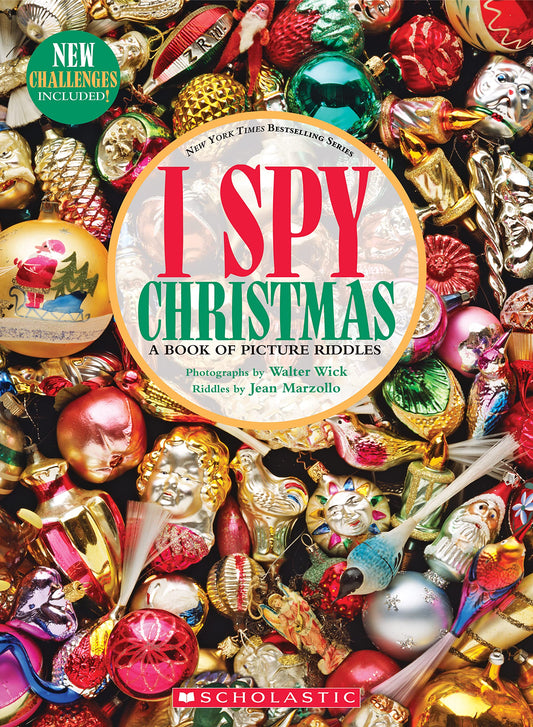 I Spy Christmas: A Book of Picture Riddles The Happy Book Stack