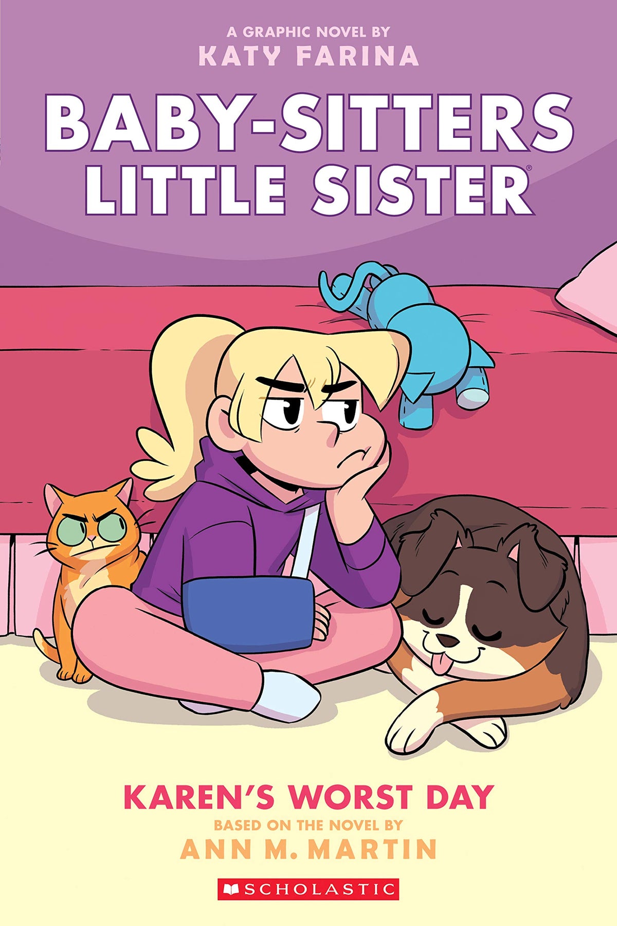 Karen's Worst Day: A Graphic Novel (Baby-Sitters Little Sister #3) (3) (Baby-Sitters Little Sister Graphix) The Happy Book Stack