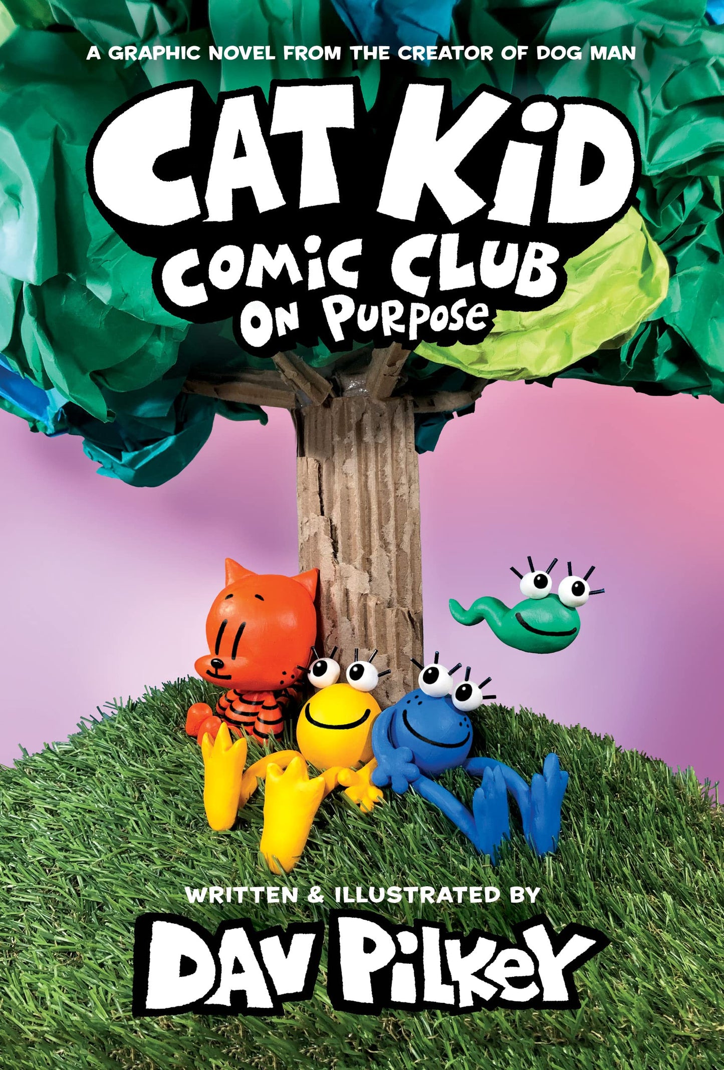 Cat Kid Comic Club: On Purpose: A Graphic Novel (Cat Kid Comic Club #3): From the Creator of Dog Man (3) The Happy Book Stack