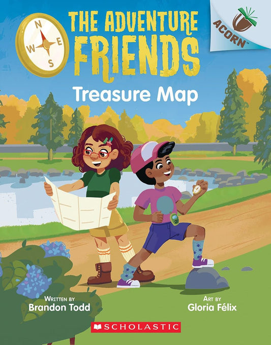 Treasure Map: An Acorn Book (The Adventure Friends #1) (1) The Happy Book Stack
