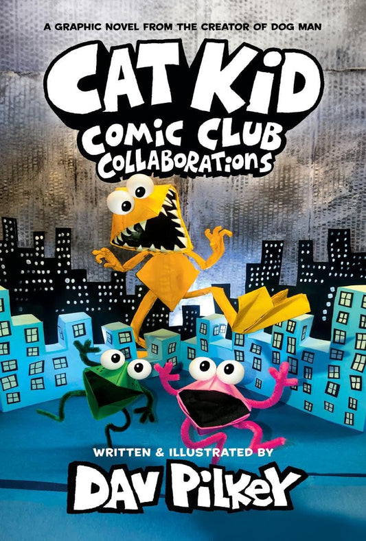 Cat Kid Comic Club: Collaborations: A Graphic Novel (Cat Kid Comic Club #4): From the Creator of Dog Man (4) The Happy Book Stack