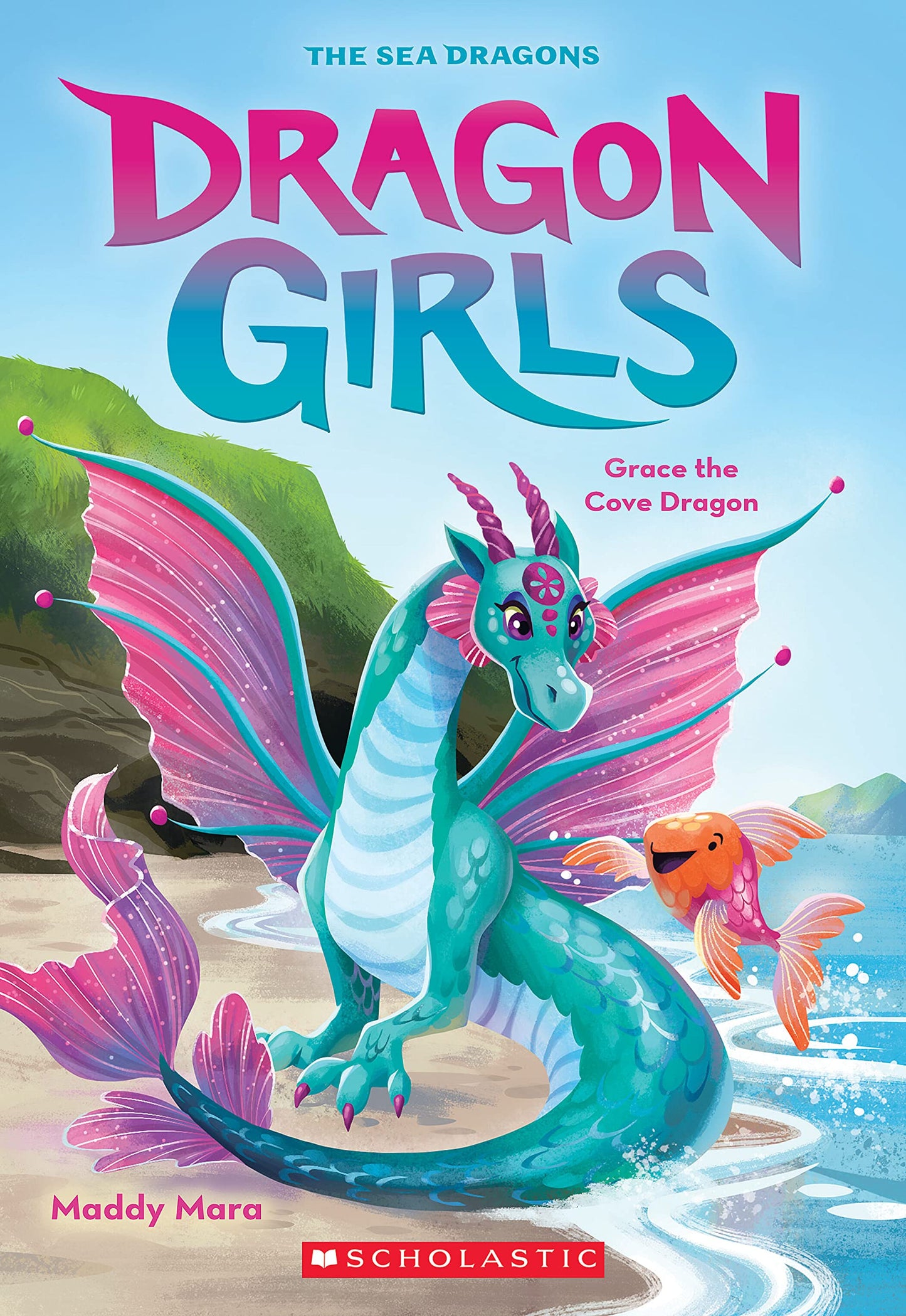 Grace the Cove Dragon (Dragon Girls #10) The Happy Book Stack