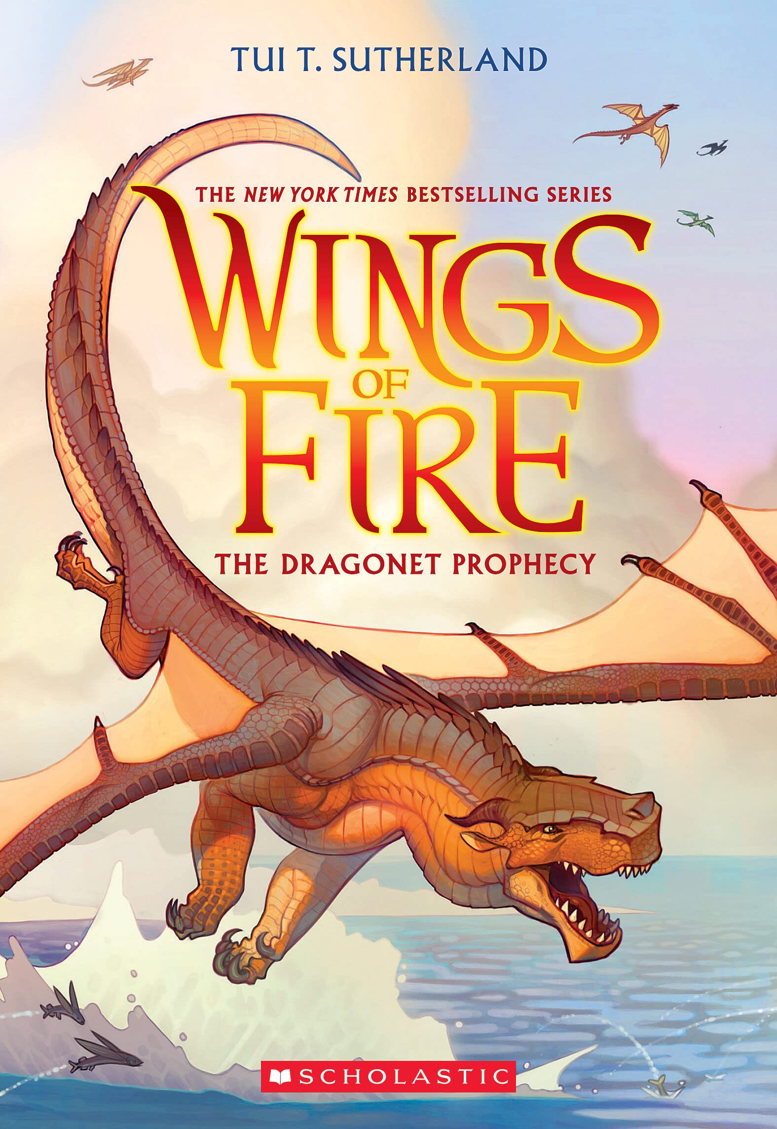 The Dragonet Prophecy (Wings of Fire #1) (1) The Happy Book Stack