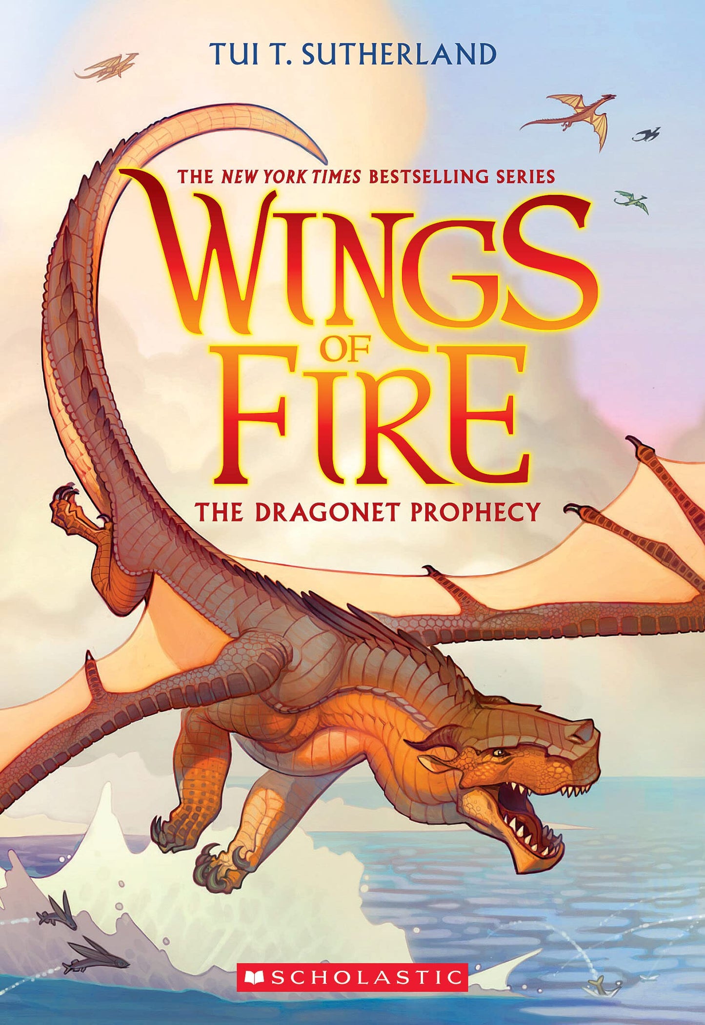 The Dragonet Prophecy (Wings of Fire #1) (1) The Happy Book Stack