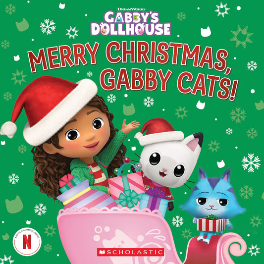 Merry Christmas, Gabby Cats! (Gabby's Dollhouse Hardcover Storybook) The Happy Book Stack