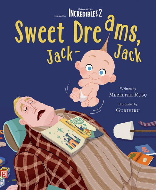 Incredibles 2: Sweet Dreams, Jack-Jack The Happy Book Stack