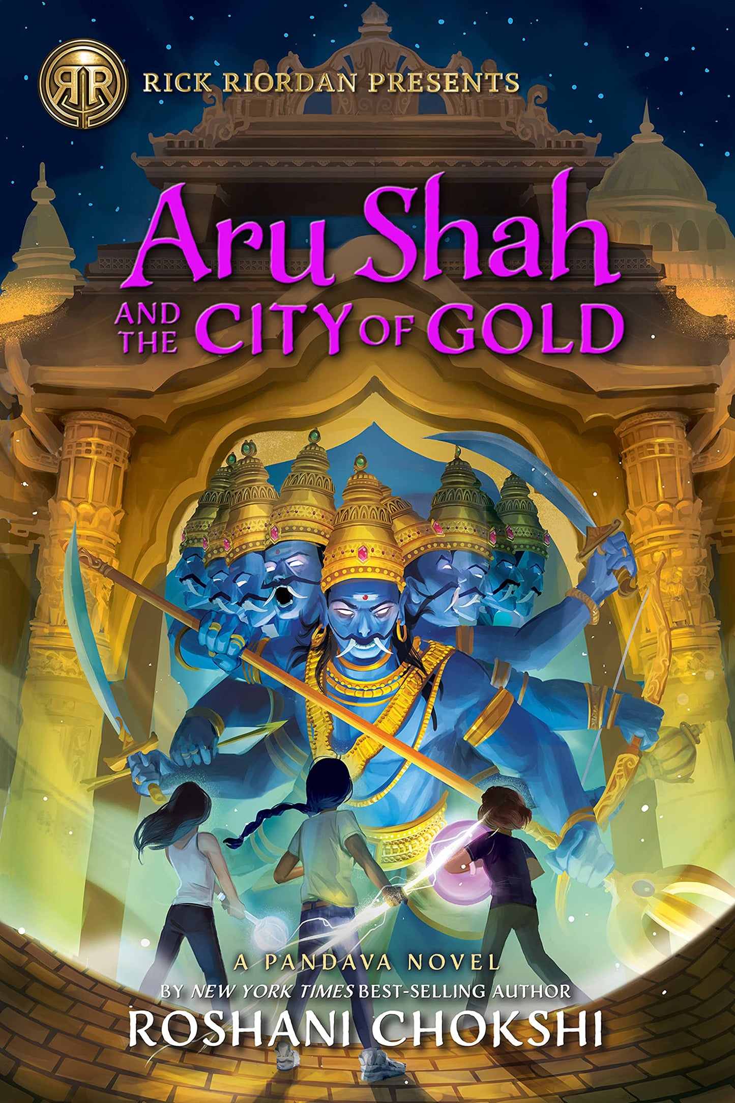 Rick Riordan Presents: Aru Shah and the City of Gold: A Pandava Novel Book 4 (Pandava Series) The Happy Book Stack