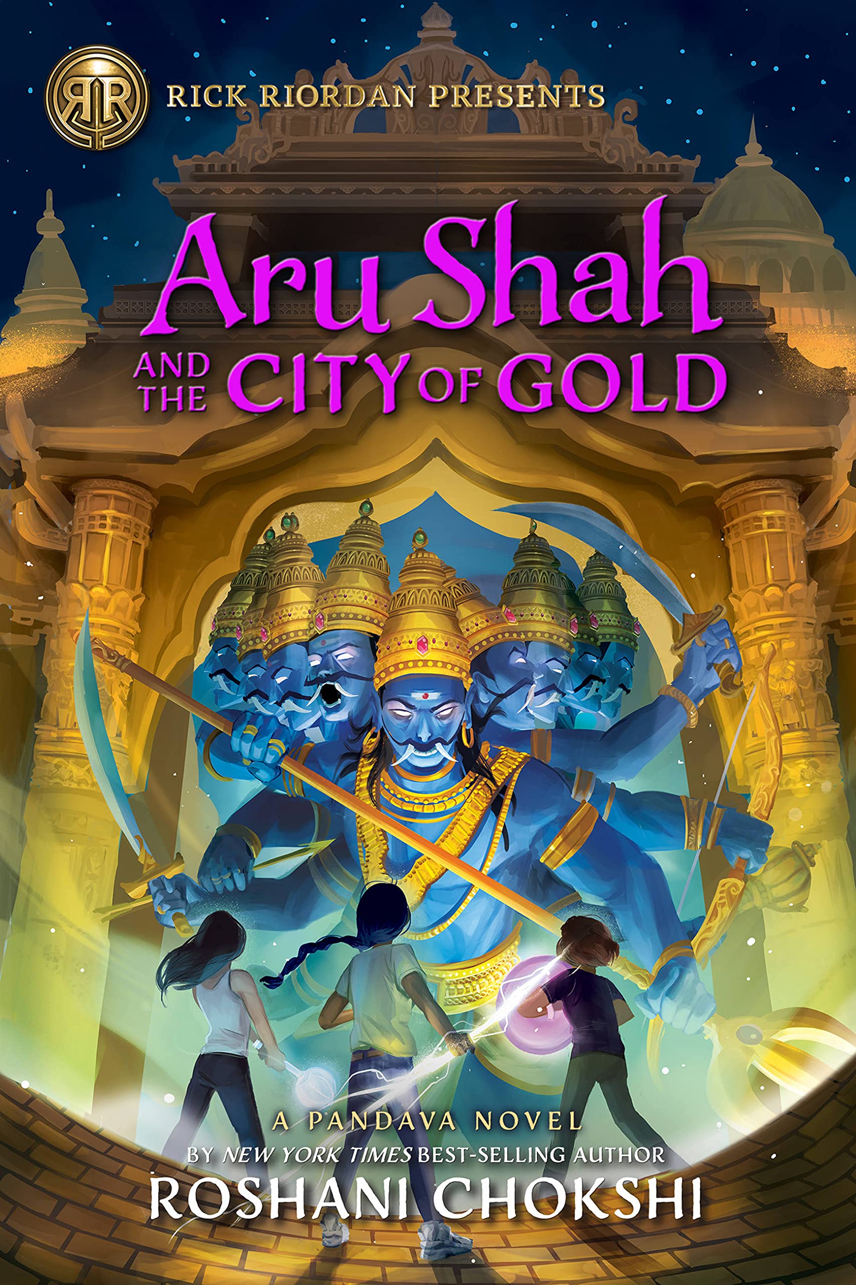 Rick Riordan Presents: Aru Shah and the City of Gold: A Pandava Novel Book 4 (Pandava Series) The Happy Book Stack