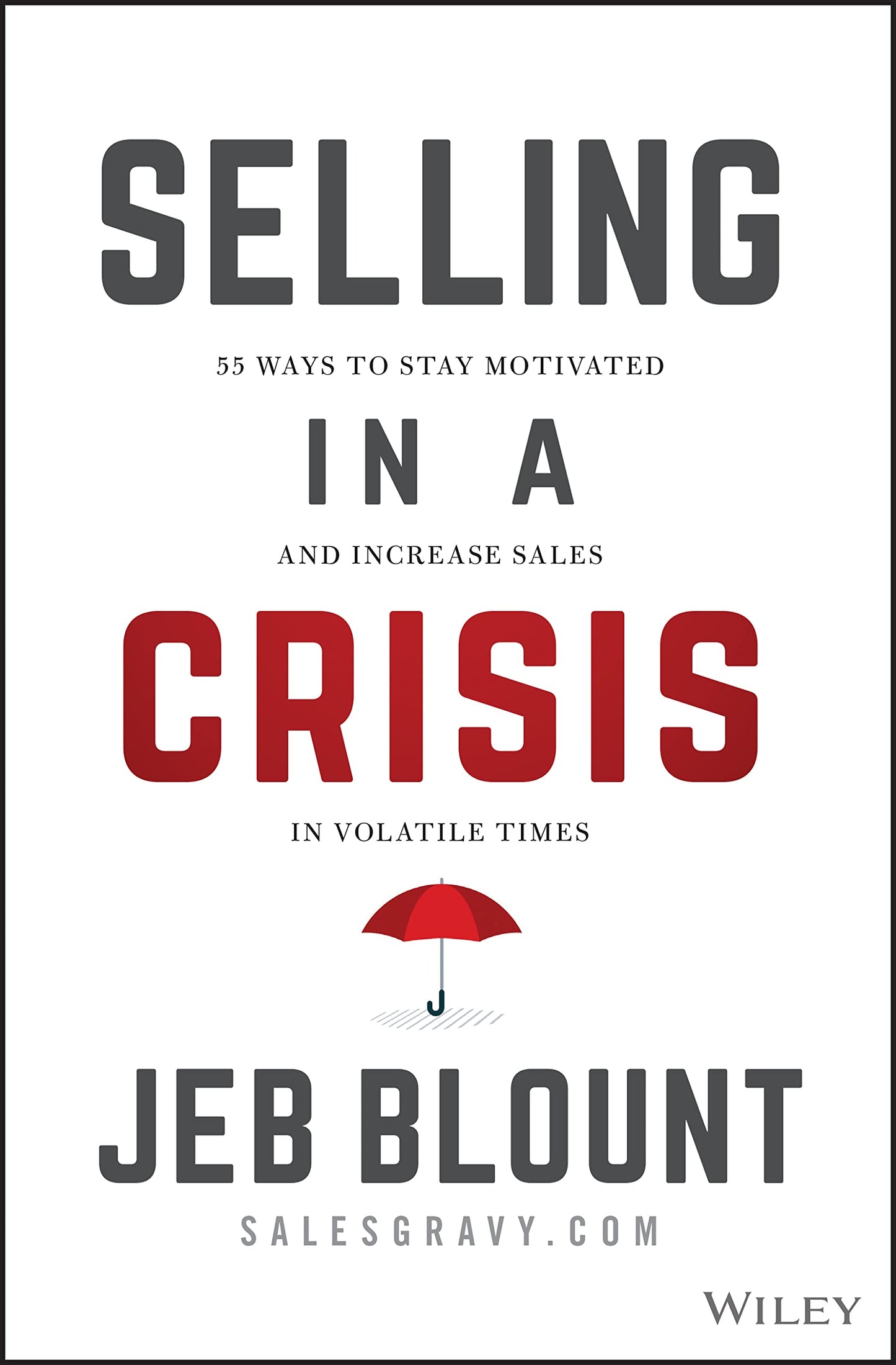 Selling in a Crisis: 55 Ways to Stay Motivated and Increase Sales in Volatile Times (Jeb Blount) The Happy Book Stack