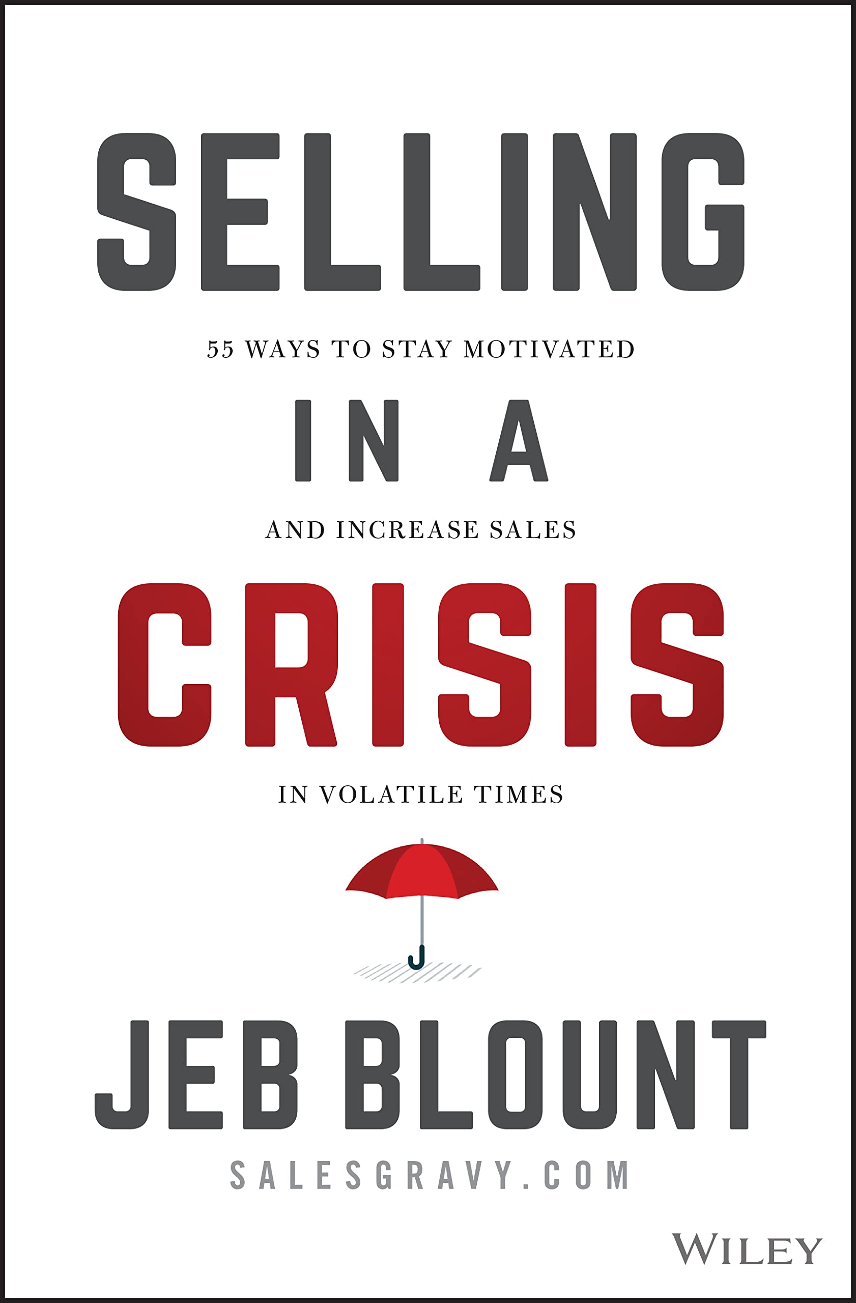 Selling in a Crisis: 55 Ways to Stay Motivated and Increase Sales in Volatile Times (Jeb Blount) The Happy Book Stack