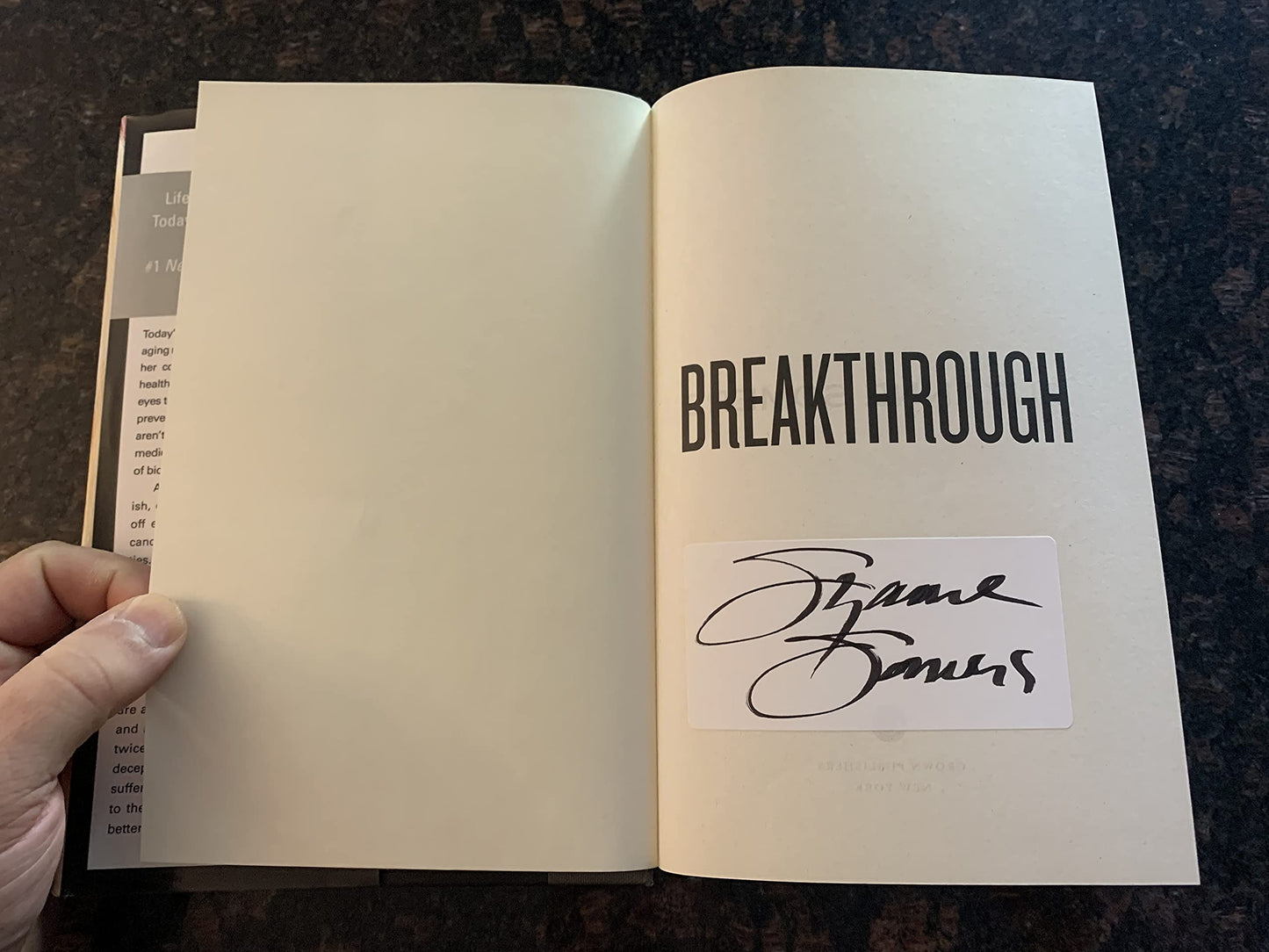 Breakthrough: Eight Steps to Wellness The Happy Book Stack