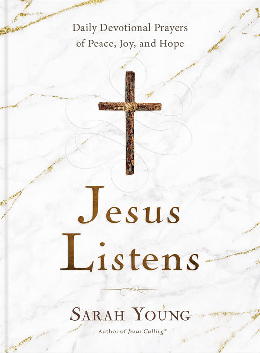 Jesus Listens: Daily Devotional Prayers of Peace, Joy, and Hope (A 365-Day Prayer Book) The Happy Book Stack
