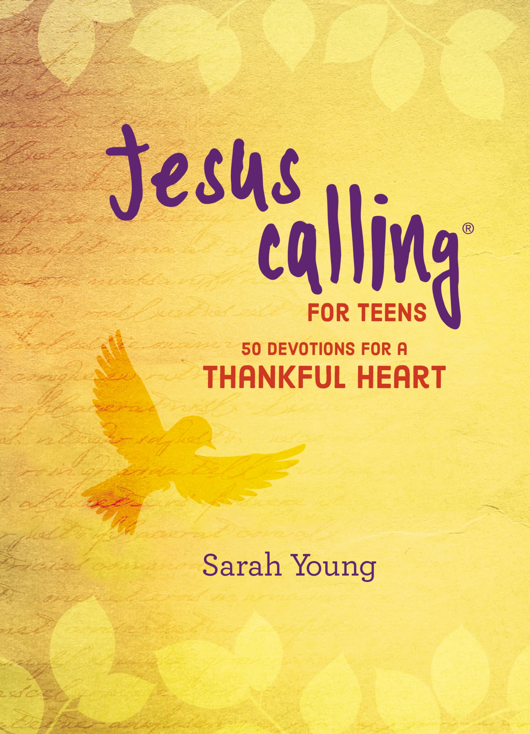Jesus Calling: 50 Devotions for a Thankful Heart: (A Devotional for Teens on Being Grateful) The Happy Book Stack