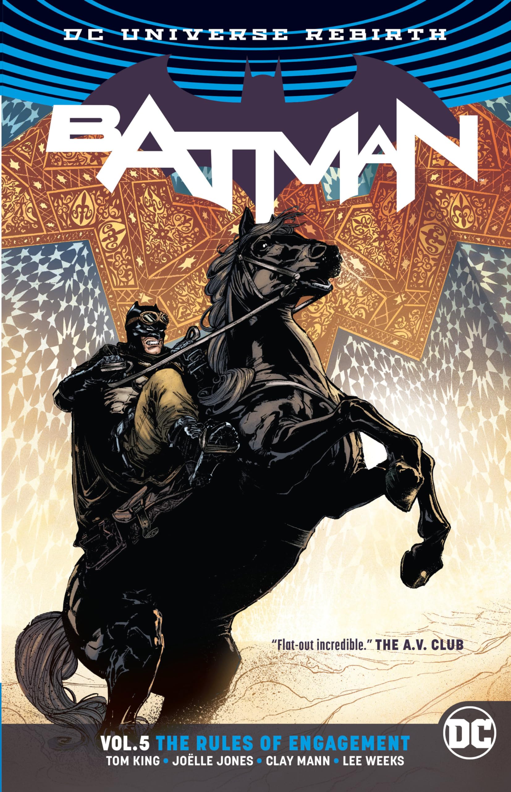 Batman Vol. 5: Rules of Engagement (Rebirth) (Batman: Dc Universe Rebirth, 5) The Happy Book Stack