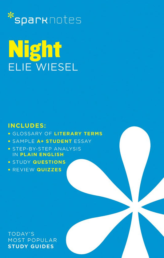 Night SparkNotes Literature Guide (SparkNotes Literature Guide Series, 48) The Happy Book Stack