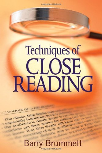 Techniques of Close Reading - 9282