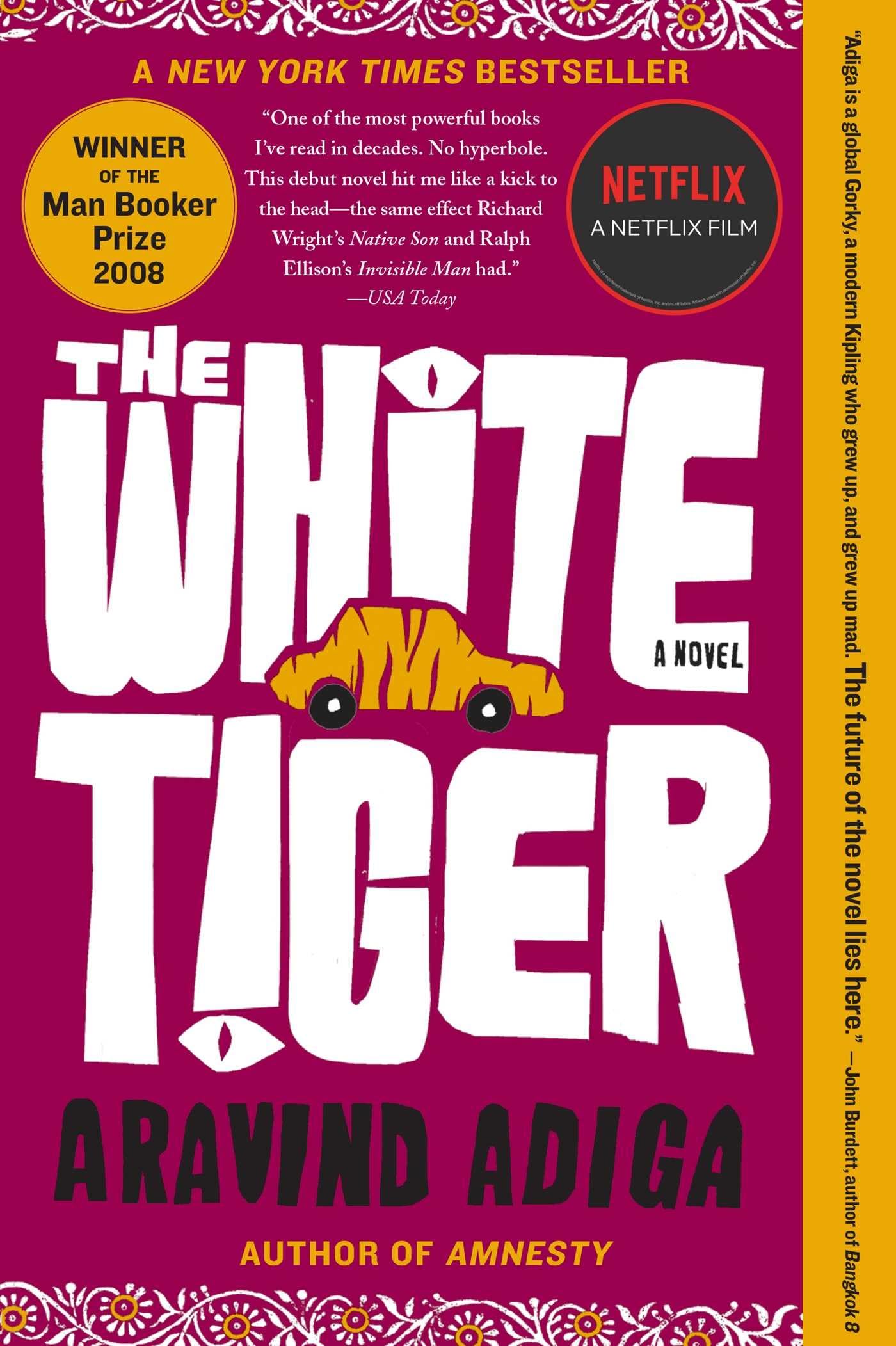 The White Tiger: A Novel The Happy Book Stack