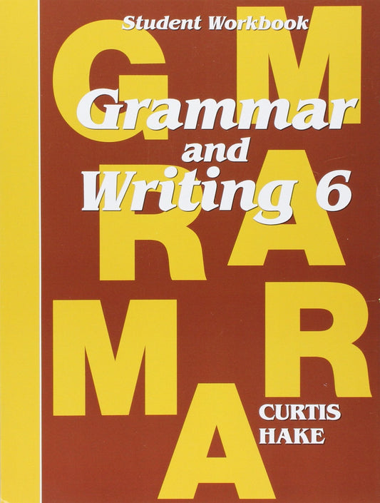 Stephen Hake Grammar, Grade 6 (Steck-vaughn Stephen Hake Grammar) The Happy Book Stack