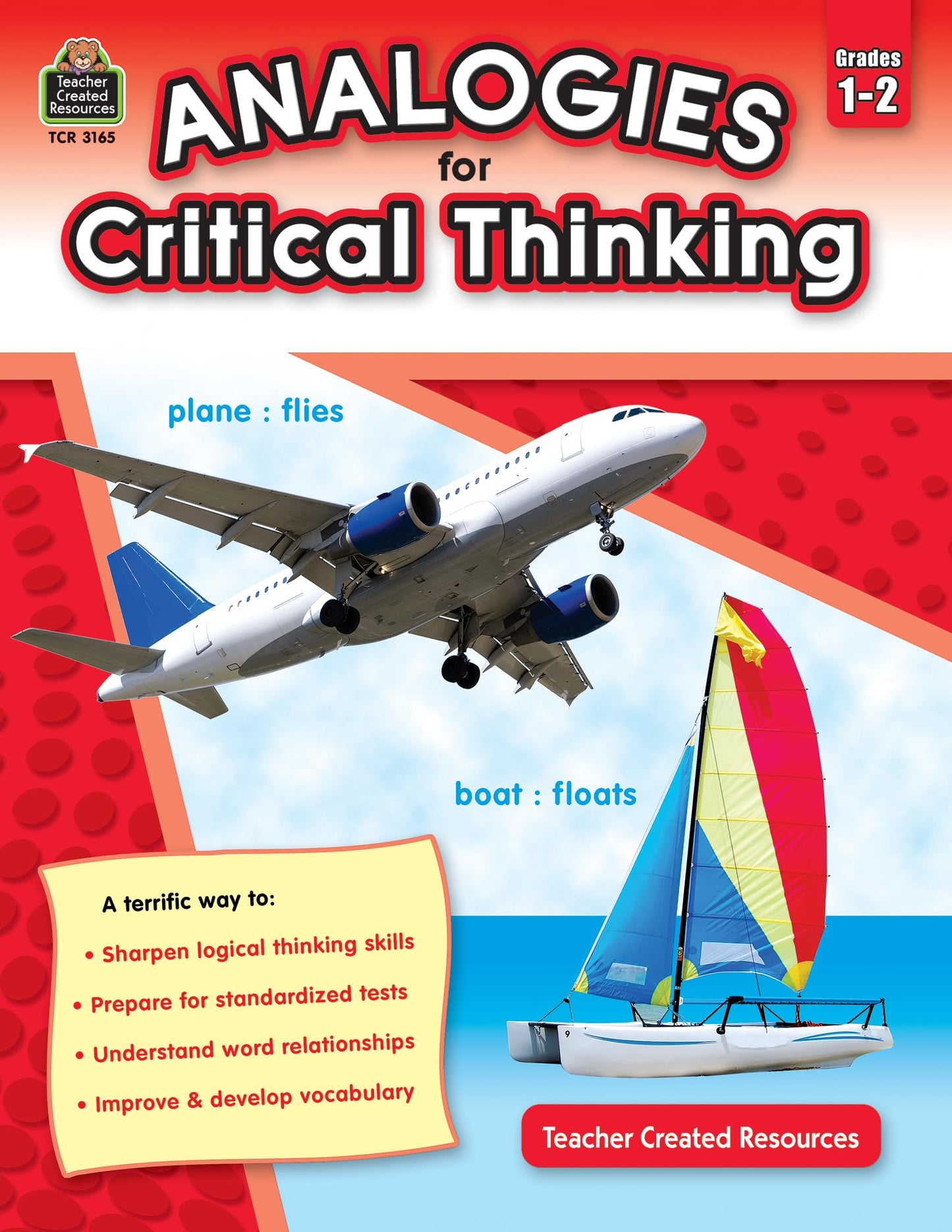 Analogies for Critical Thinking, Grades 1–2 from Teacher Created Resources The Happy Book Stack
