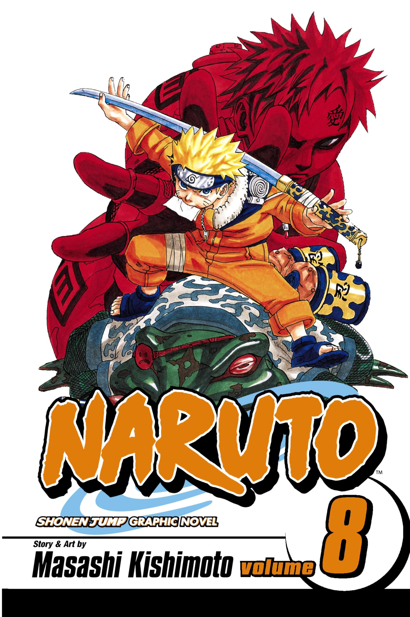 Naruto, Vol. 8: Life-and-Death Battles The Happy Book Stack