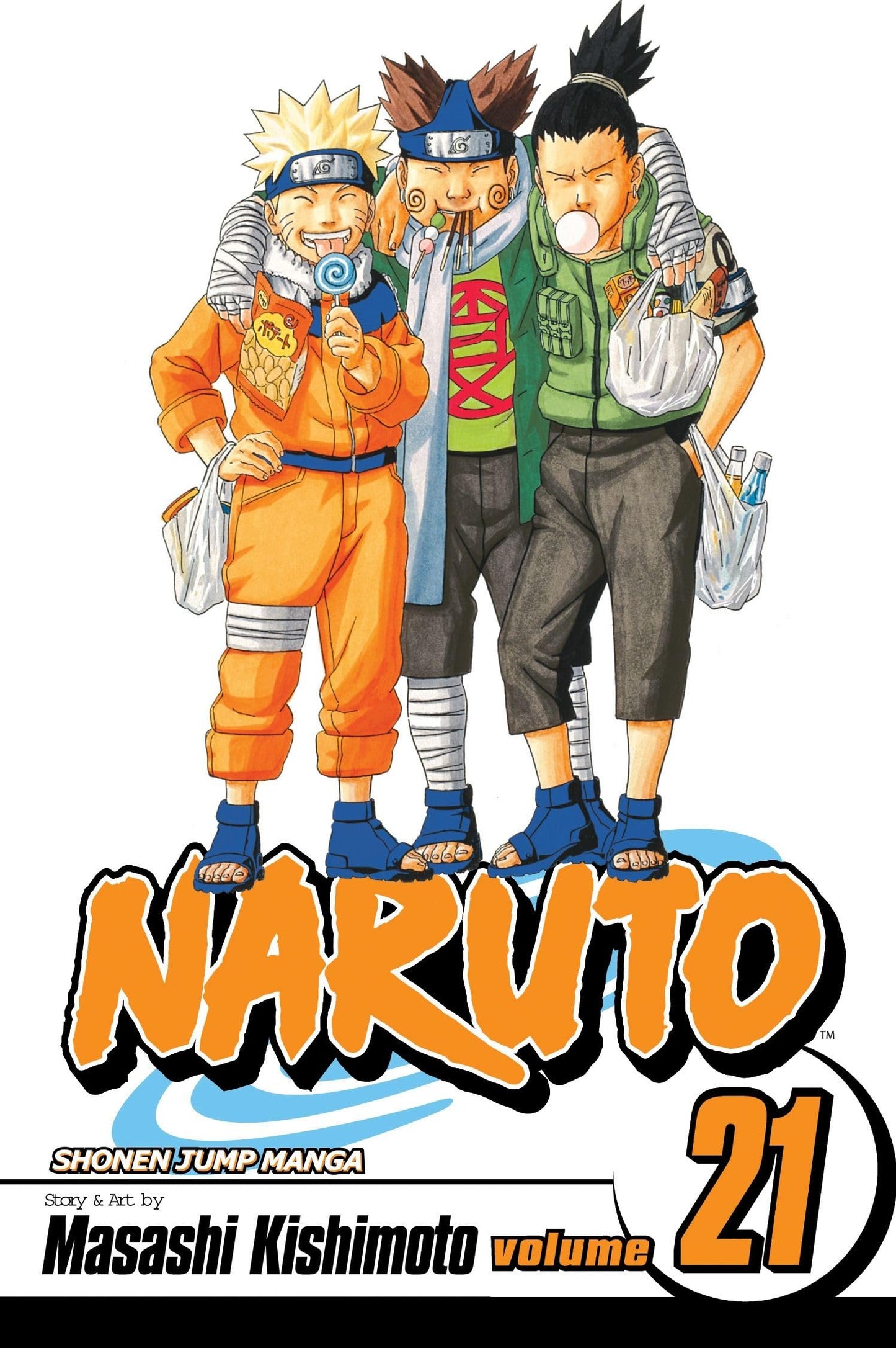 Naruto, Vol. 21: Pursuit The Happy Book Stack