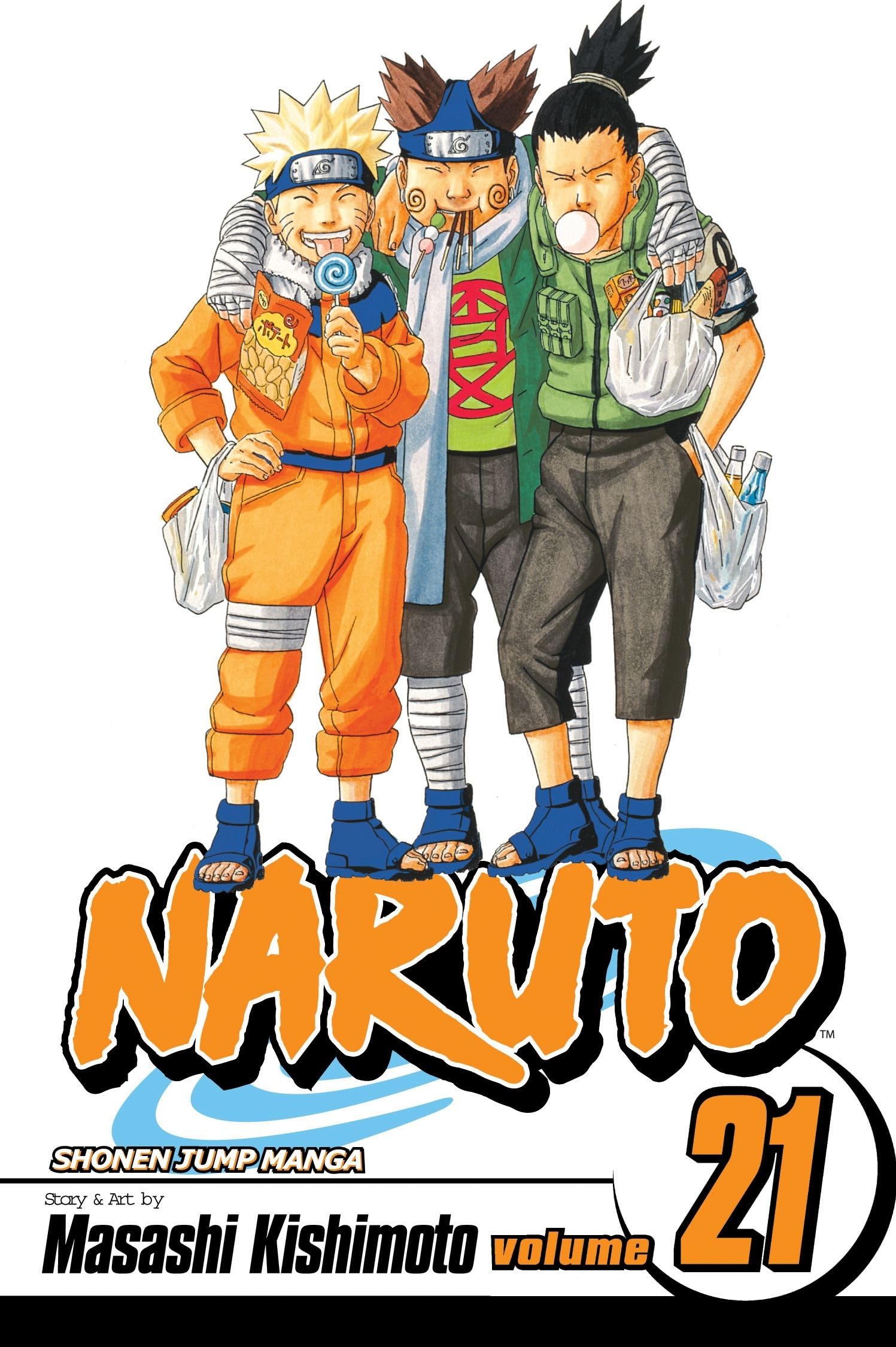 Naruto, Vol. 21: Pursuit The Happy Book Stack