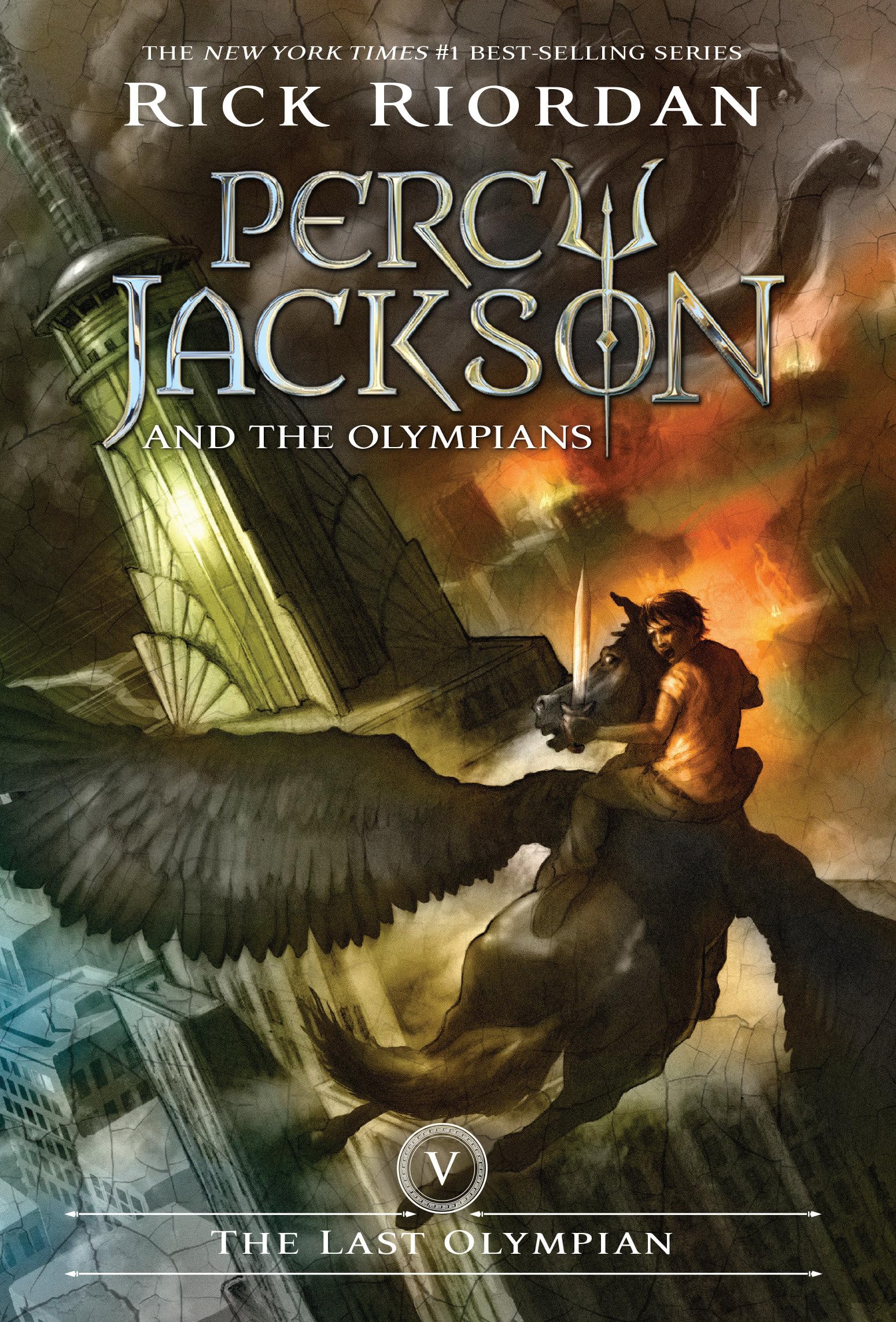 The Last Olympian (Percy Jackson and the Olympians, Book 5) The Happy Book Stack