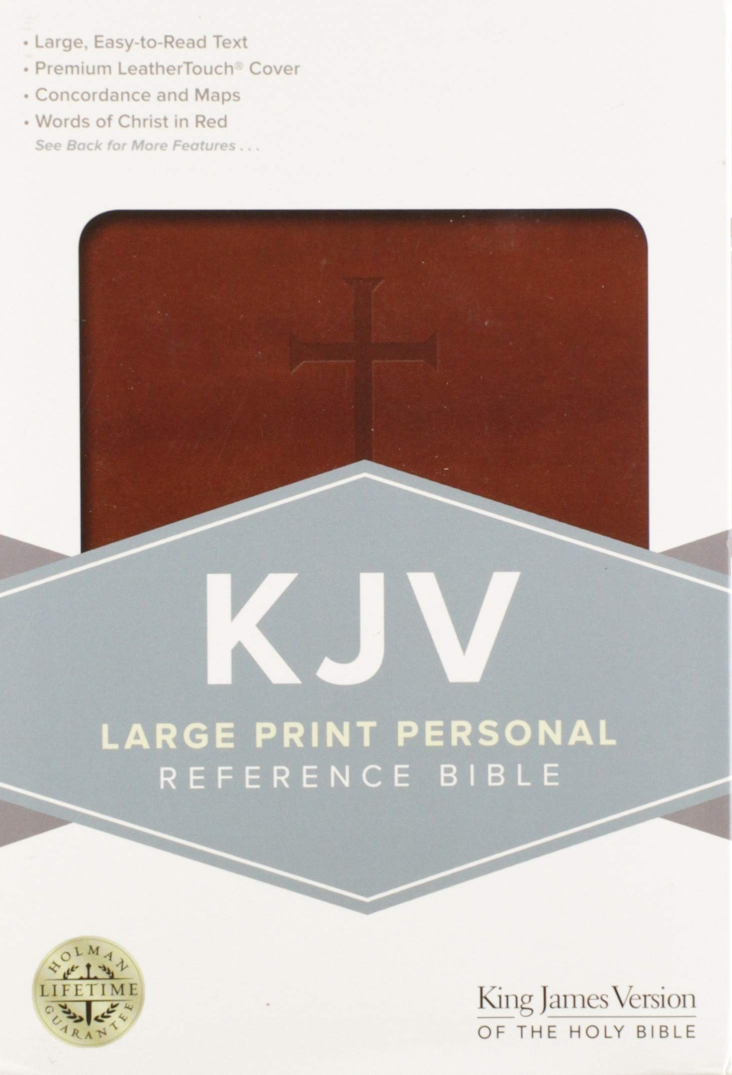 KJV Large Print Personal Reference Bible The Happy Book Stack