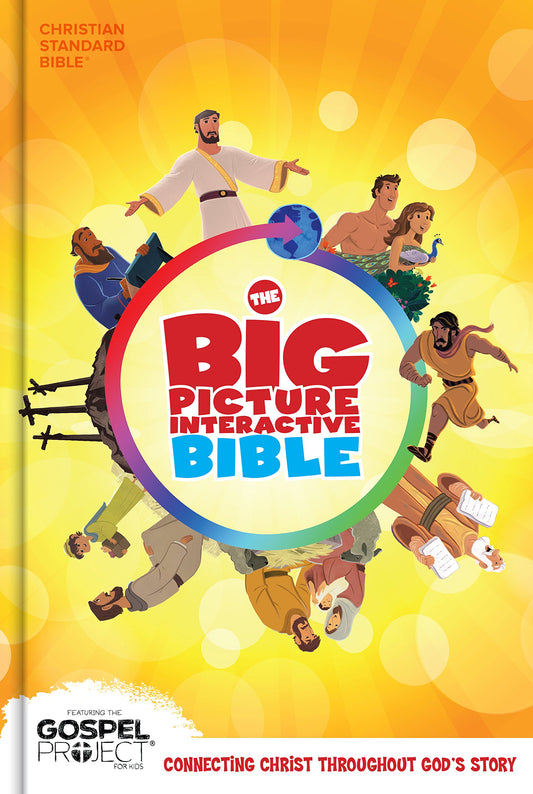 The CSB Big Picture Interactive Bible, Hardcover (The Big Picture Interactive / The Gospel Project) The Happy Book Stack