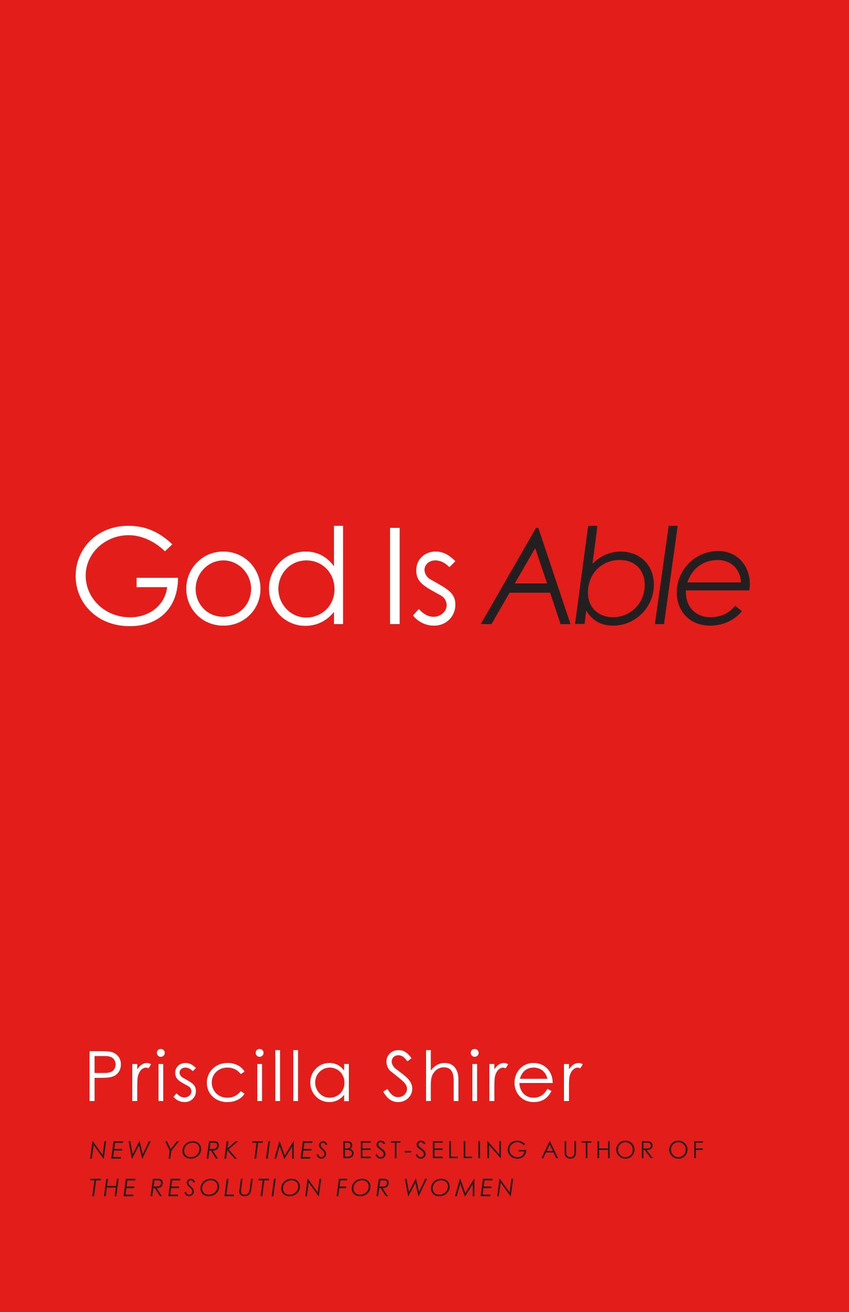 God is Able The Happy Book Stack