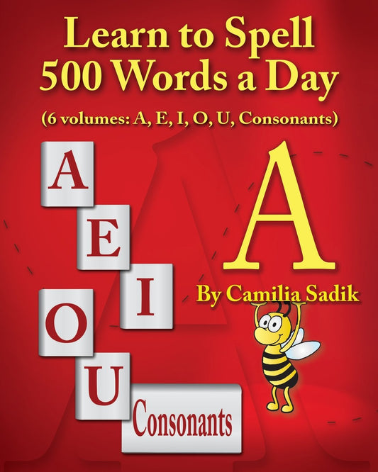 Learn to Spell 500 Words a Day: The Vowel a - 5409