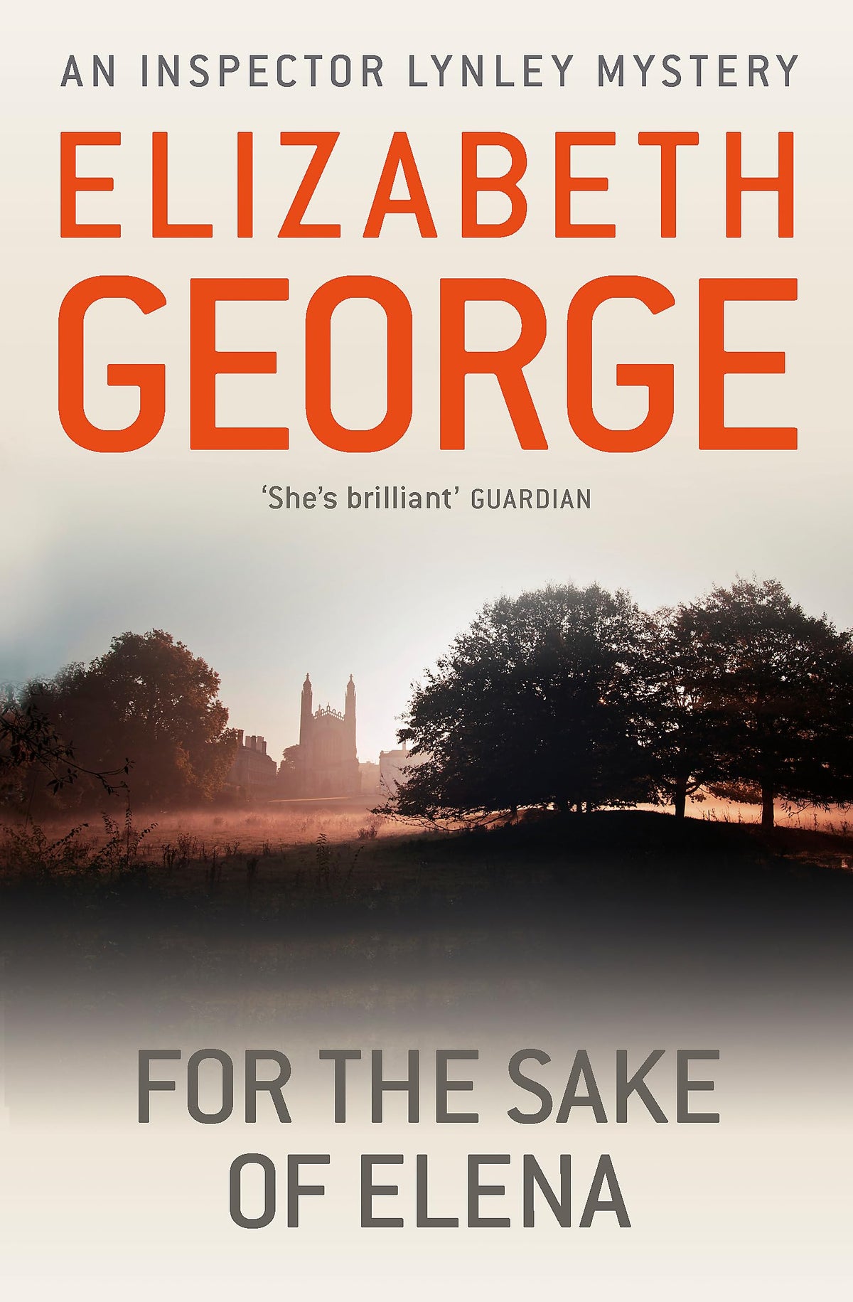 for the sake of elena. elizabeth george The Happy Book Stack