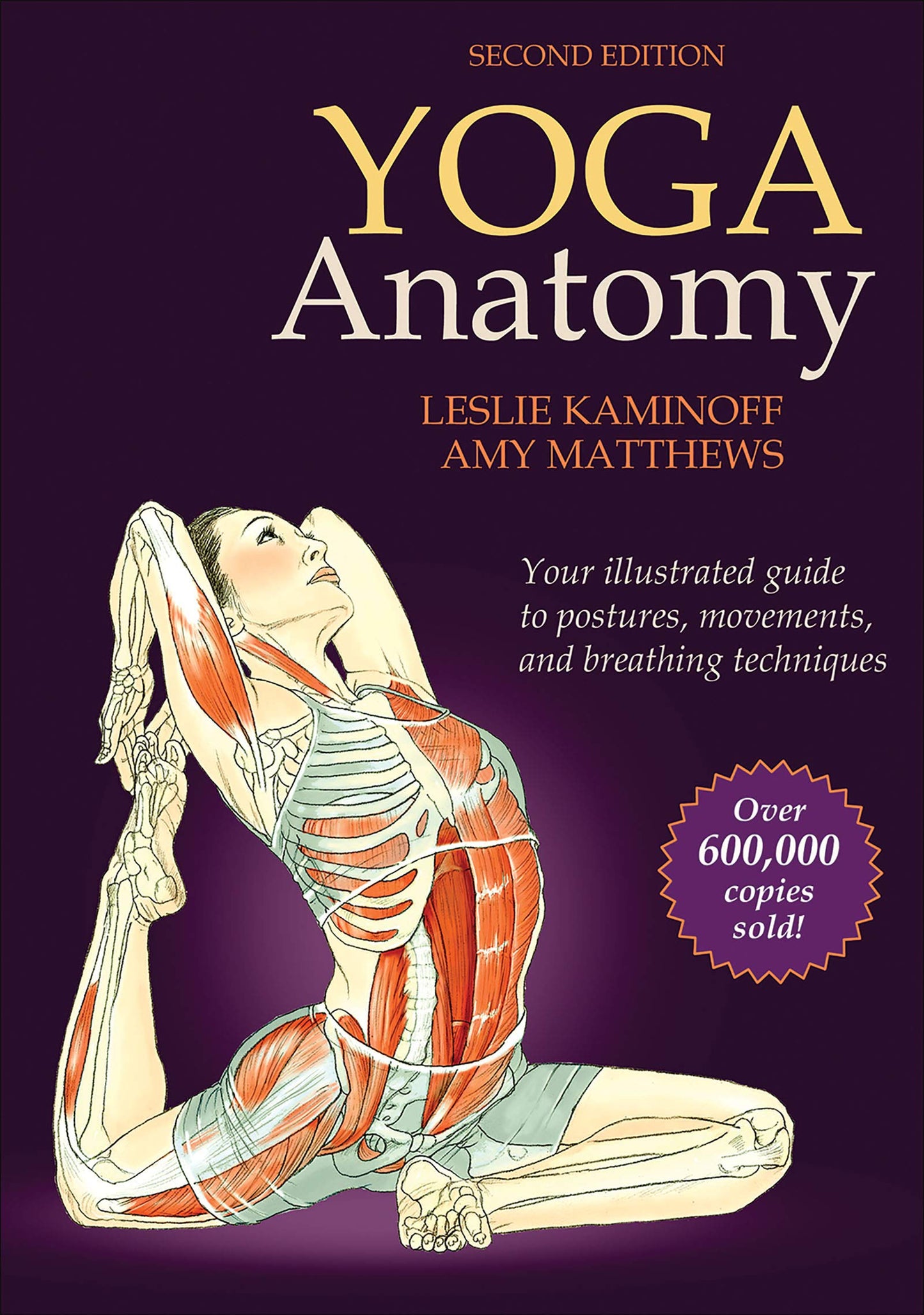 Yoga Anatomy The Happy Book Stack