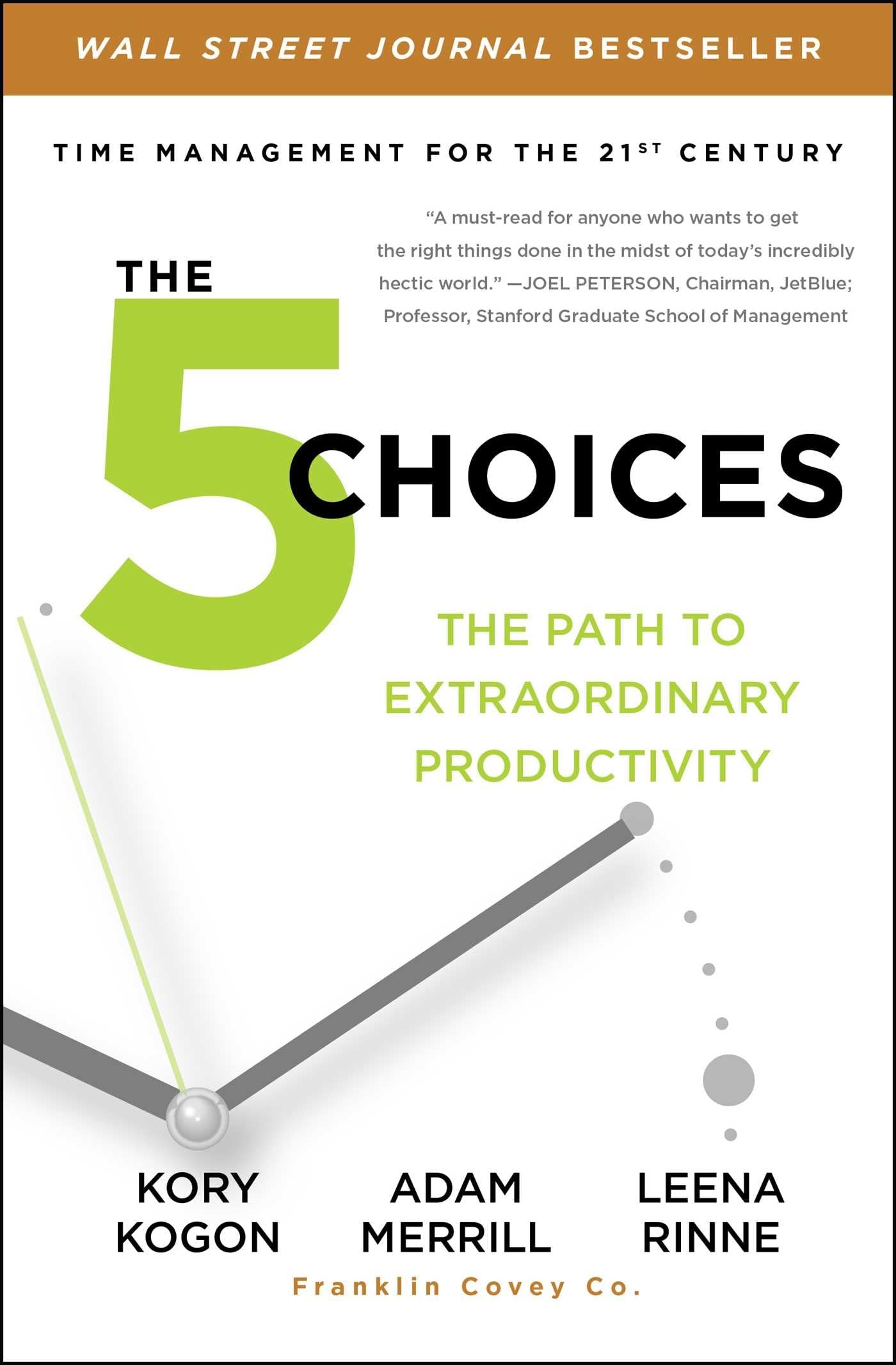 The 5 Choices: The Path to Extraordinary Productivity The Happy Book Stack