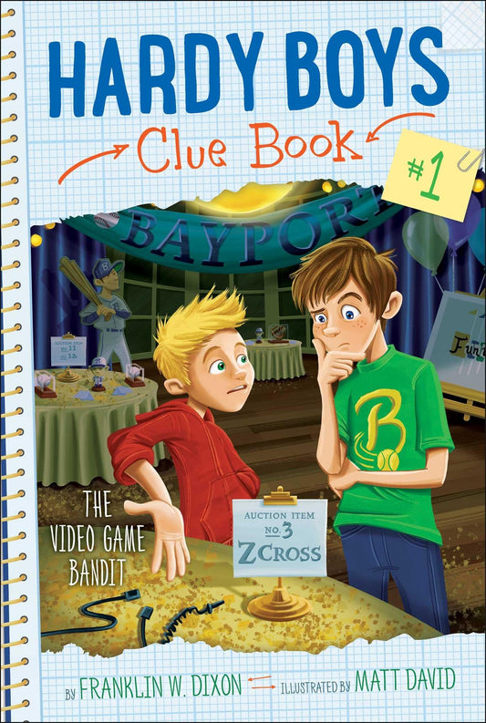 The Video Game Bandit (Hardy Boys Clue Book) The Happy Book Stack
