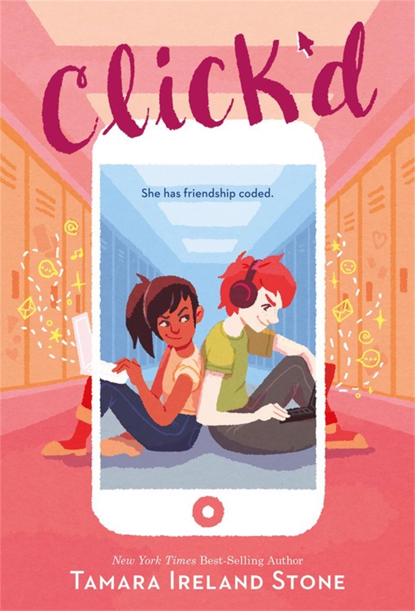 Click'd The Happy Book Stack