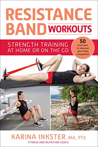 Resistance Band Workouts: 50 Exercises for Strength Training at Home or On the Go The Happy Book Stack