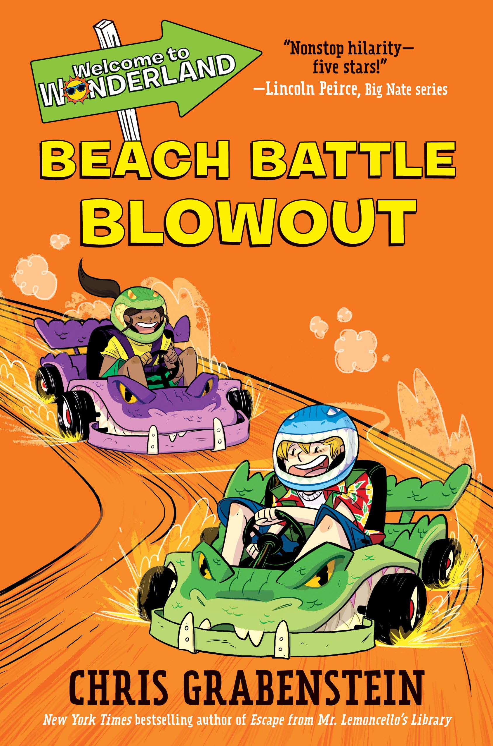 Welcome to Wonderland #4: Beach Battle Blowout The Happy Book Stack
