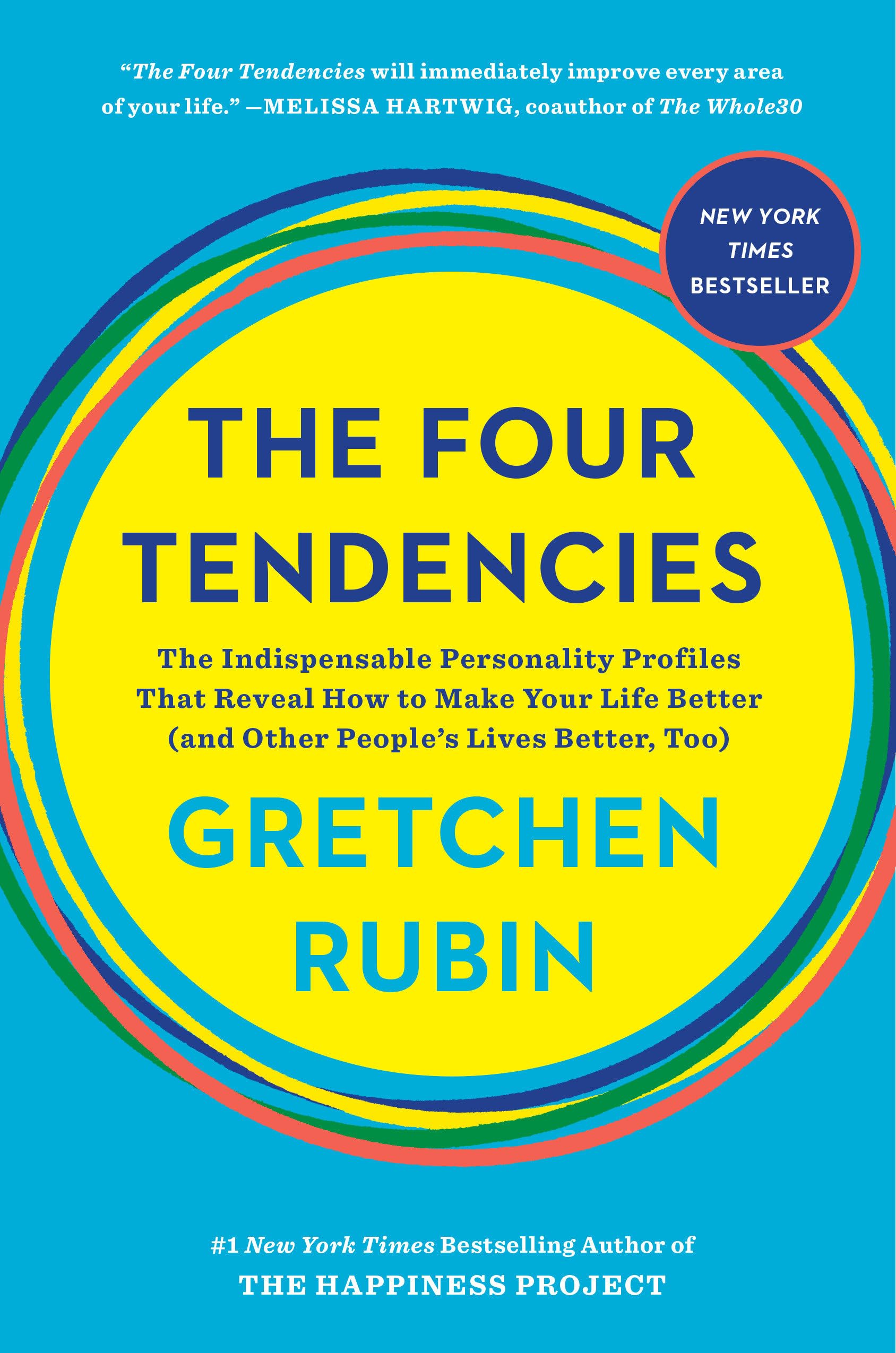 The Four Tendencies: The Indispensable Personality Profiles That Reveal How to Make Your Life Better (and Other People's Lives Better, Too) The Happy Book Stack