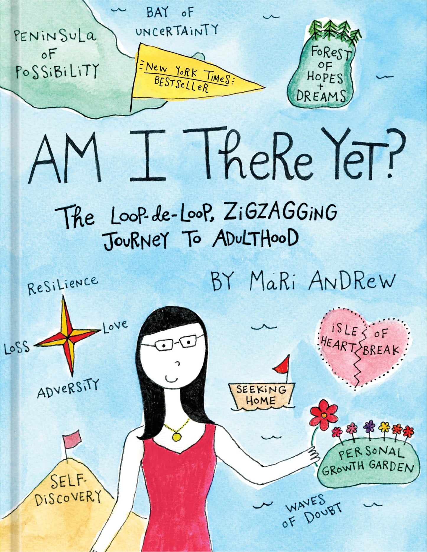 Am I There Yet?: The Loop-de-loop, Zigzagging Journey to Adulthood (@bymariandrew) The Happy Book Stack