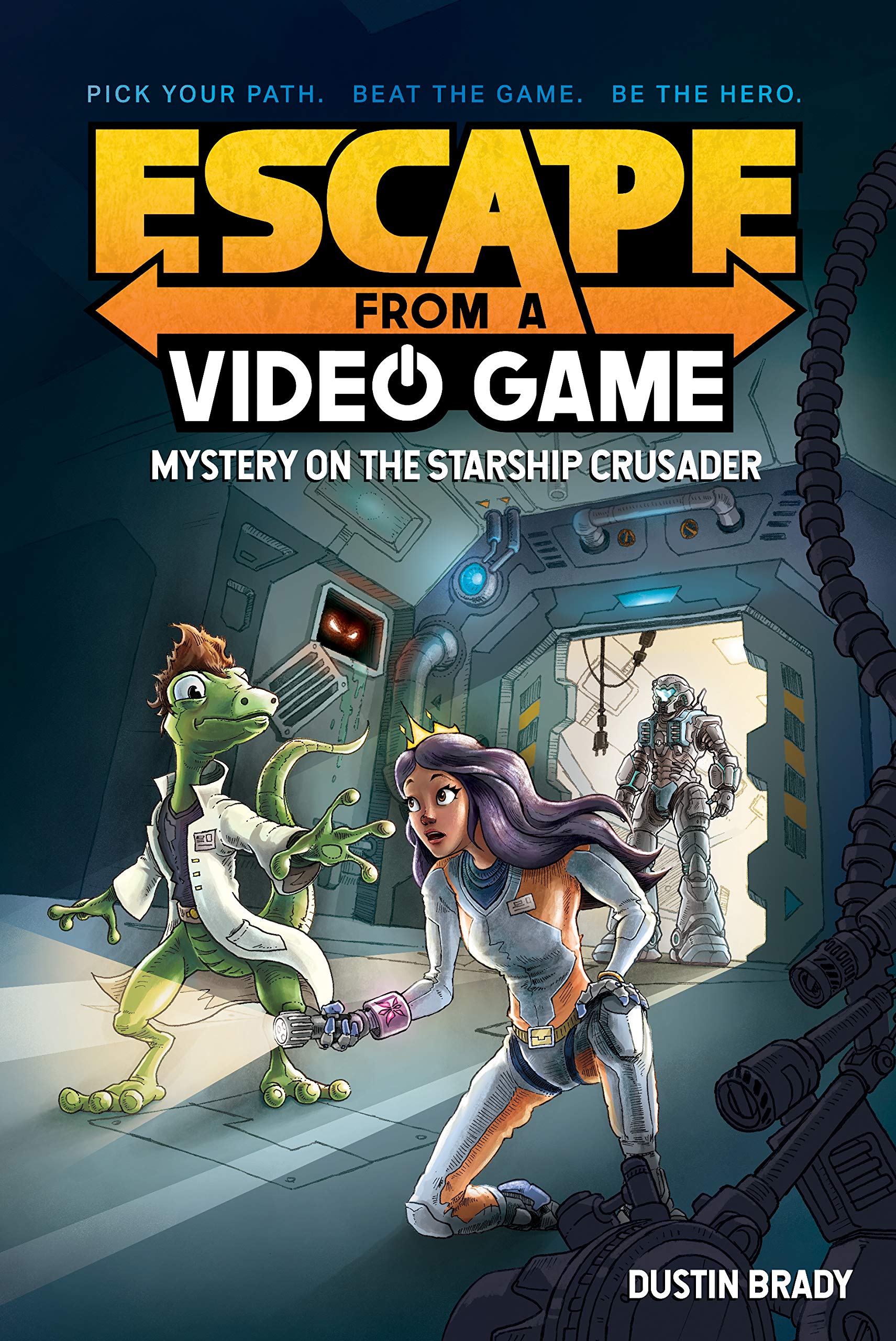 Escape from a Video Game: Mystery on the Starship Crusader (Volume 2) The Happy Book Stack