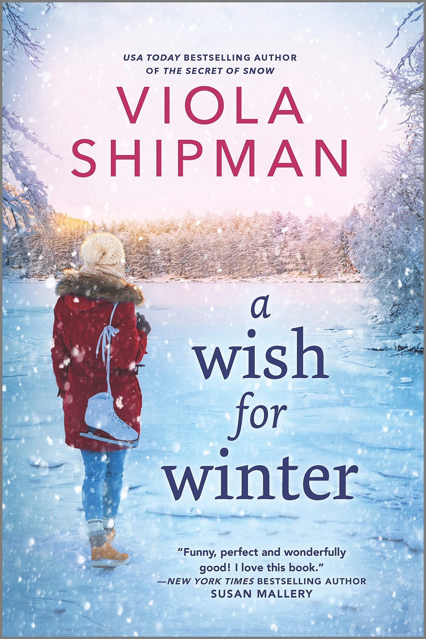 A Wish for Winter: A Christmas Romance Novel The Happy Book Stack