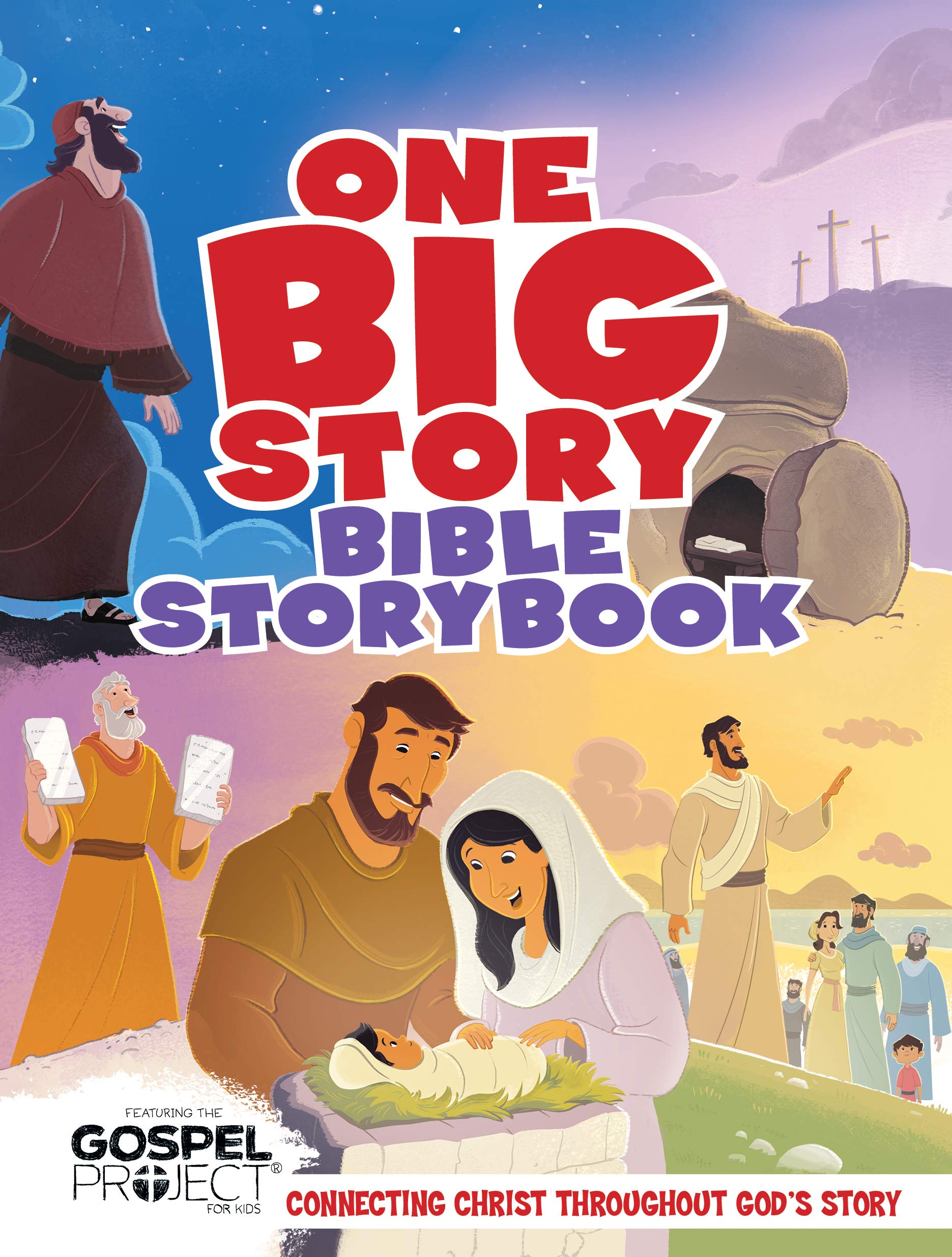 One Big Story Bible Storybook, Hardcover: Connecting Christ Throughout God's Story The Happy Book Stack