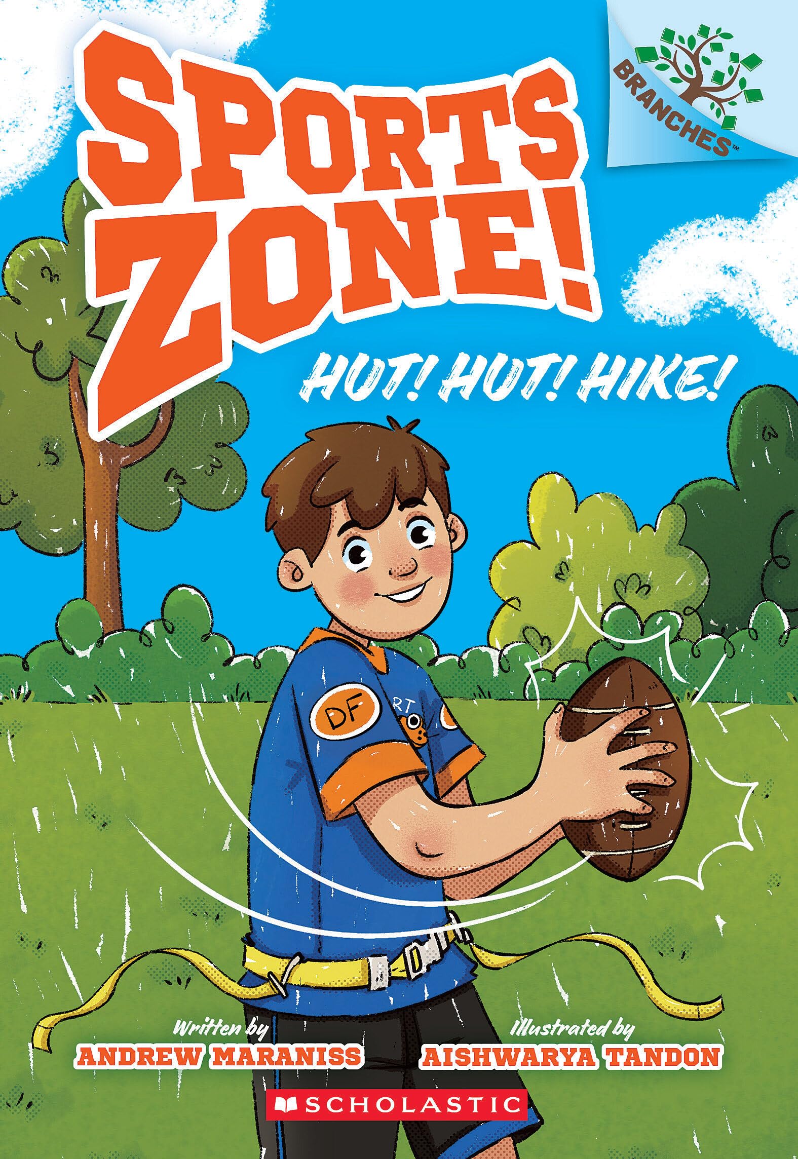 Hut! Hut! Hike!: A Branches Book (Sports Zone! #1) The Happy Book Stack