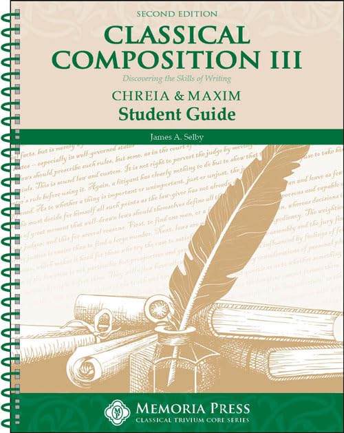 Classical Composition: Chreia & Maxim The Happy Book Stack
