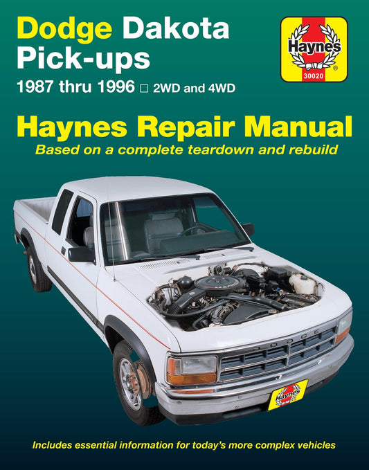 Dodge Dakota Pick-up (87-96) Haynes Repair Manual The Happy Book Stack