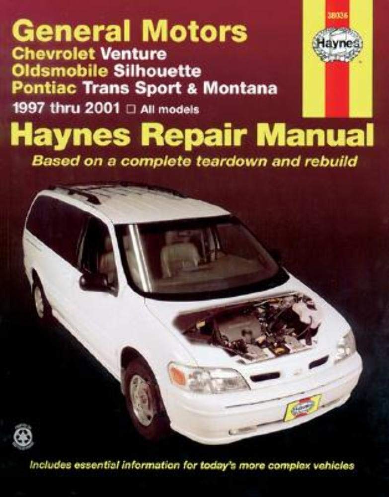 Chevrolet Venture Oldsmobile Silhouette Pontiac Trans Sport and Montana: Automotive Repair Manual 1997-2001 - 7018