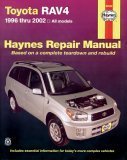 Haynes Toyota Rav4 1996 Thru 2002 (Haynes Manuals) The Happy Book Stack